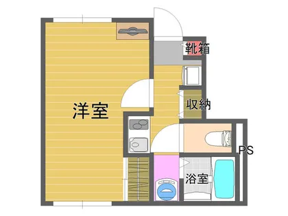 レオネクスト千代【106号室】の間取り