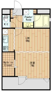 ステイツ天神東Ⅱ【904号室】の間取り