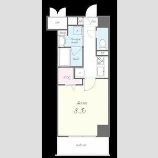 トリアノン塚口【603号室】の間取り