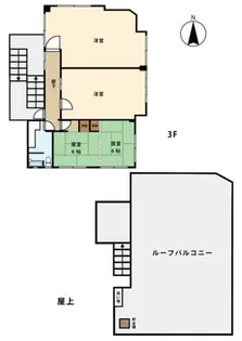 日比野ビル【3階】の間取り