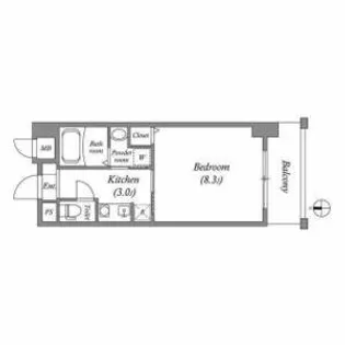 アーデン塚口【9階】の間取り