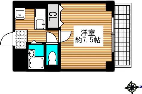 大日マンション【204号室】の間取り