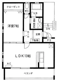 アレグリア【206号室】の間取り