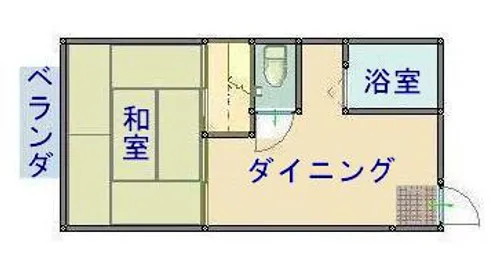 メゾンパルク【105号室】の間取り