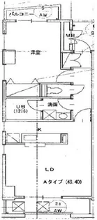 グランオヴェストⅡ【2階】の間取り