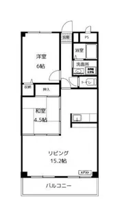 兵庫県姫路市飾磨区矢倉町1丁目【マンション】の間取り