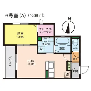 福岡県福岡市早良区野芥7丁目【アパート】の間取り