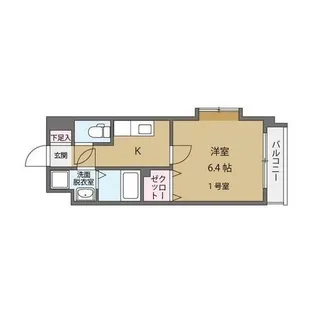 福岡県福岡市西区姪の浜4丁目【マンション】の間取り