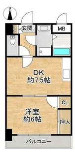 ドマーニ王子公園【302号室】の間取り