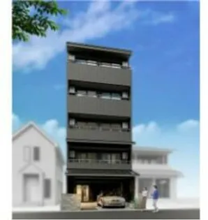 京都府京都市上京区上長者町通千本西入下る五番町【マンション】の外観