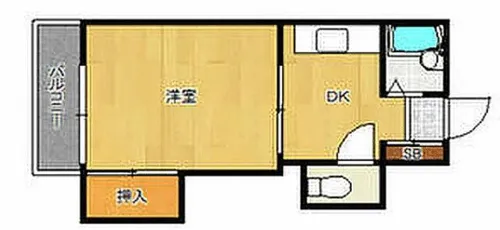 福岡県福岡市早良区祖原【マンション】の間取り