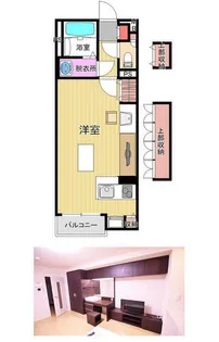 ミランダTIARA(ティアラ)【202号室】の間取り