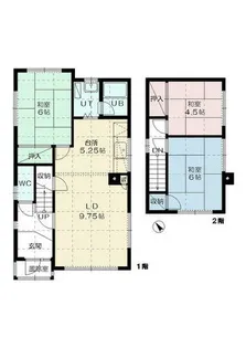 北海道札幌市西区西町南12丁目【一戸建】の間取り