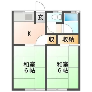 福岡県行橋市南大橋5丁目【アパート】の外観