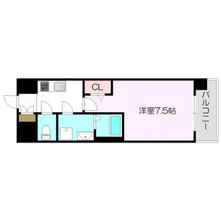 大阪府東大阪市長田西4丁目【マンション】の間取り