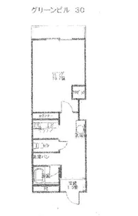 愛知県名古屋市昭和区福江1丁目【マンション】の間取り