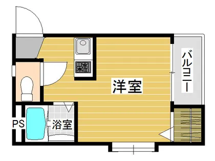 ノンノ七隈【3階】の間取り