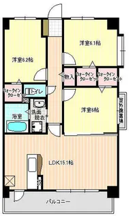 オベリスク【603号室】の間取り