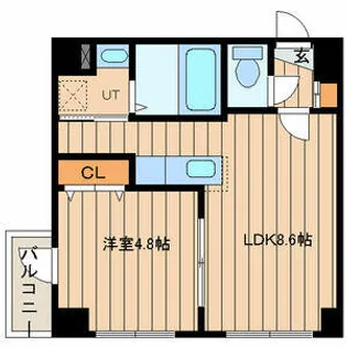 MS.VIEW【5階】の間取り