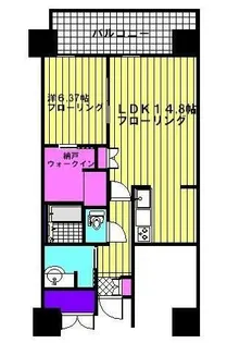 福岡県福岡市東区香椎照葉1丁目【マンション】の間取り