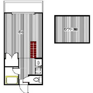 ネクス貝塚【205号室】の間取り