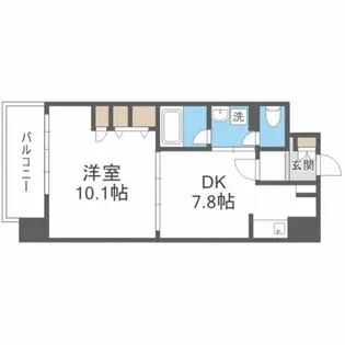 福岡県福岡市早良区高取2丁目【マンション】の間取り