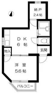 ヒカリハイツ【1階】の間取り