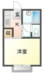 プラネットハウス【204号室】の間取り