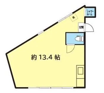 マウントピーク聖天下【6階】の間取り