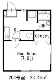 コンフォール湊川【2階】の間取り