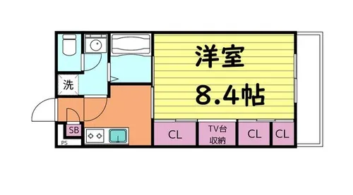 リブリ・メゾン・ド・ケイ【1階】の間取り