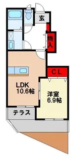 ミルキーウェイ【1階】の間取り