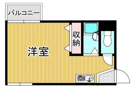 グロリアス姪浜【202号室】の間取り