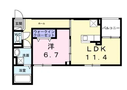 Dream Life【202号室】の間取り