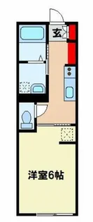 クランク小郡【1階】の間取り