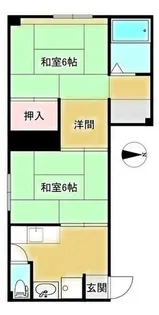 米商興産ビル【306号室】の間取り