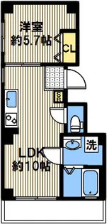 CRYSTAL PORT 2【302号室】の間取り