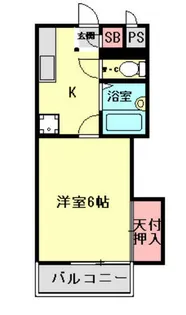 福岡県北九州市八幡西区里中3丁目【マンション】の間取り