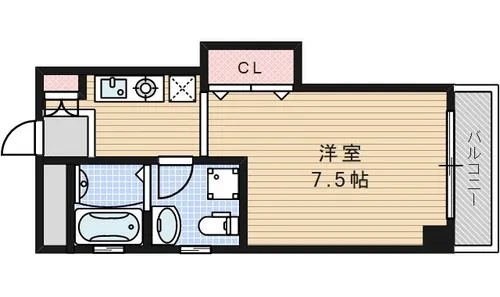 la・HAL【702号室】の間取り