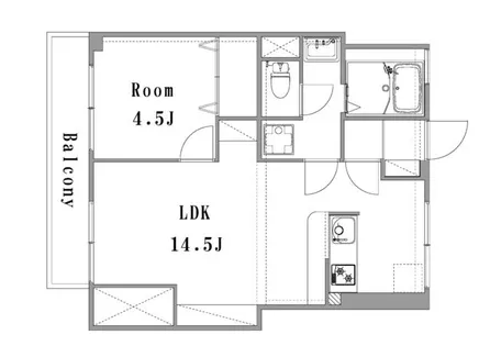 浜田ビル【302号室】の間取り