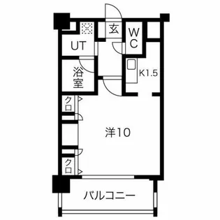 KAISEI 天王寺【503号室】の間取り