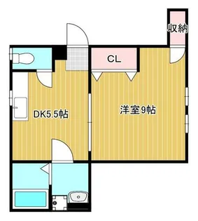 永野ビル【205号室】の間取り