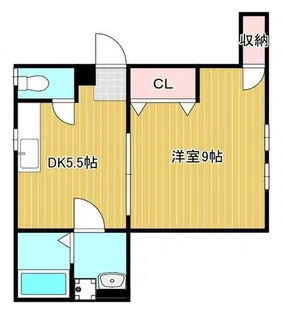 永野ビル【205号室】の間取り