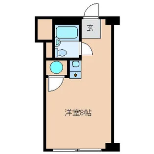 ステュディオ新御堂【7階】の間取り