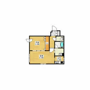 北海道札幌市中央区南九条西4丁目【マンション】の間取り