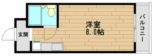 プリエール西宮東【2階】の間取り