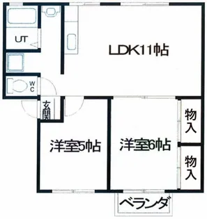 ソファレ21【202号室】の間取り