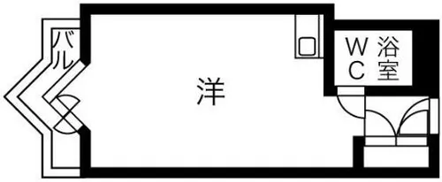 栄マンションN棟【203号室】の間取り