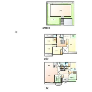 福岡県北九州市若松区青葉台南3丁目【一戸建】の間取り