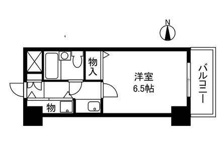ライオンズマンション四条烏丸【702号室】の間取り
